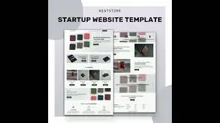 NeatStore - Startup Website Template