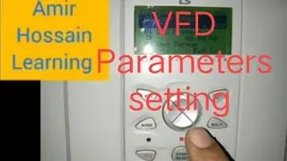 Ls is7 vfd parameters setting. Ls is7 vfd program setting.