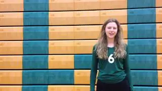 2015 Traverse City West volleyball team