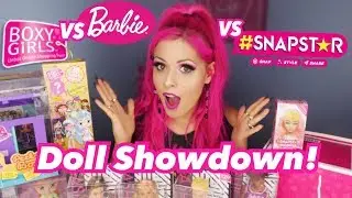 DOLL SHOWDOWN! Barbie, Snapstar & Boxy Girls Unboxing
