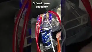 3 farad power capacitor.        #shorts #new