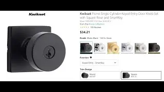 Kwikset 917 to Pismo Lever door to Round knob Dog escape prevention digital lock change