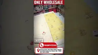 मार्केट से आधे रेट की कॉटन साड़ियाँ | Surat Saree wholesale Market | saree Manufacturer #shorts