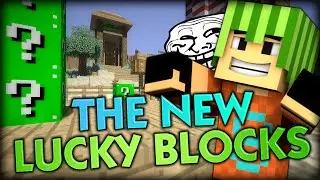 [BETA] THE NEW LUCKY BLOCK MOD - NEW DROPS, NEW MAP, NEW BATS - Minecraft Lucky Block Bats Mod