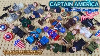 CAPTAIN AMERICA |TackToyReview | รีวิวมินิฟิกเกอร์ | Review Minifigures #lego #unofficiallego #เลโก้