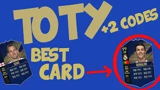 TOTY RONALDO 99 TOTW 17 +2 CODES