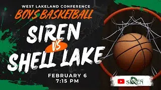 Shell Lake vs Siren | Boys Varsity Basketball | Feb 6, 2026