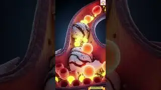 How Ice Cream Travels Through the Human Gut  3D A #shorts #shortvideo #science #sciencefacts