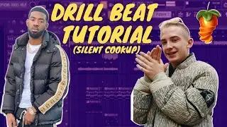 (SILENT COOKUP) UK DRILL BEAT TUTORIAL FROM SCRATCH WITH (iLL Beats) IN FL STUDIO!