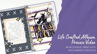 7 Halloween Stories, 1 Interactive Layout [Feat. Citrus Twist Kits' 