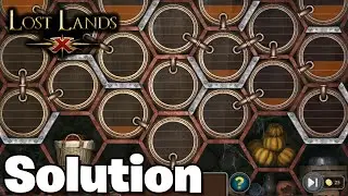 Lost Lands 10 - Mini Game 2 Barrel || Solution [Five-BN]