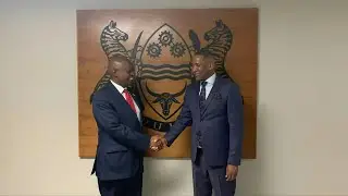 Outgoing Botswana president Masisi hands over office to Boko | AFP