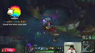 Faker Yasuo vs Ahri Mid - T1 Faker Stream (3/6/2019)