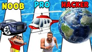 SHINCHAN & FRANKLIN PLAY PUSH MERGE AND PUSH EARTH PLANET | DREAM SQUAD
