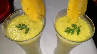Masala Pineapple Juice.Summer Drink recipes...