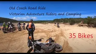 Old Coach Road Ride, Victorian Adventure Riders and Camping