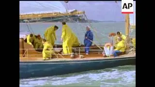 THE PRINCE AT THE HELM - COLOUR -  NO SOUND
