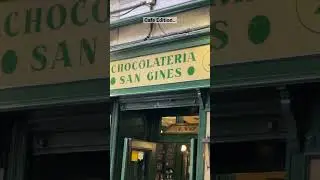 The best Churros in Madrid. Where to get Churros and Chocolate and coffee 24hrs a day in Madrid!