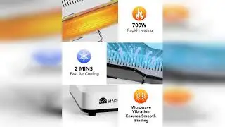Review: MAKEASY Thermal Binding Machine 500 Sheets Capacity, Digital Touch Panel, Air Cooling,...