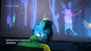 Interactive Window powered by SKIN DUALTOUCH