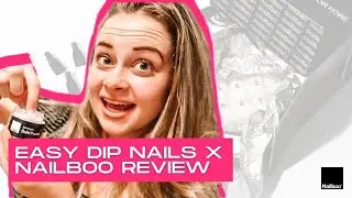 Trying Nailboo Dip Kit x HONEST Review ✨ #DIPNails