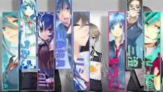 【Nico Nico Chorus】Monochro ∞ Blue Sky【12 people's Chorus + 1】