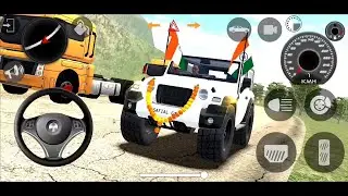 Modified White Thar Gadi 😈 | Dollar Song X Thar Gadi Village Driving ICS 3D ANDROID GAME.