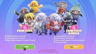 BUYING FALL GUYS FAME PASS 4!