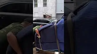 How To Load a Grand Piano Into a Truck - Piano moving 101 #shorts #short #piano