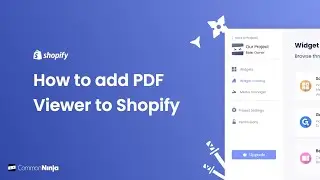 How to add a PDF Viewer to Shopify