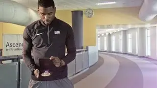 WCU's Manteo Mitchell discusses Olympic run on a broken leg