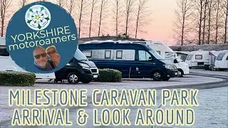 Milestone Caravan Park Cromwell. Arrival & Look Around