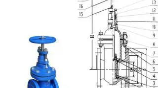 DIN STANDARD RESILIENT GATE VALVE