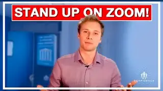 Why You Should Stand Up When Presenting on Zoom | Public Speaking tips