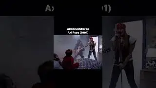 Adam Sandler as Axl Rose (1991)