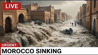 Morocco Under EMERGENCY -100 000's EVACUATE Brutal Floods Are SINKING The Entire City