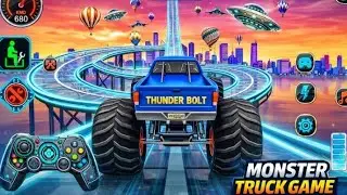 💥Monster Truck Racing Game 2026 🔥 Insane Jumps & Crashes