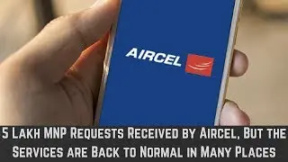 Latest Updates On Aircel, Services Back to Normal in Many Places & More