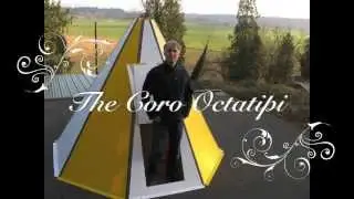 Rapid deployment coroplastic tipi shelter