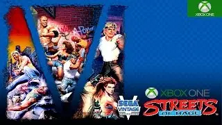 Sega Vintage Collection: Streets of Rage Xbox One Backwards Compatible Gameplay HD 1080P