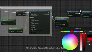 UE5 Tutorial - Changing Color Parameters in Spawned Niagara Systems