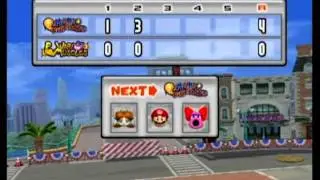 Mario Super Sluggers 100% Walkthrough Part 43 - Rematch: Wario Muscles