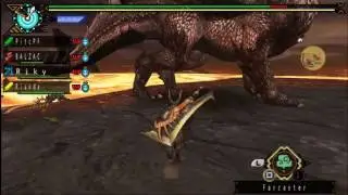 Monster Hunter 3rd Battle vs Arubatorion Gameplay
