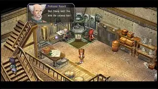 Factory Chief, Wacky Professor, and a Young Lady with Antenna Hair - Trails in the Sky Episode 62