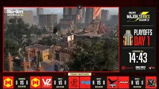 CODM Major Series Season 13 | Playoff Day 1 | Garena Call of Duty&reg;: Mobile