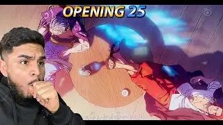 NEW ONE PIECE OPENING 25 REACTION! || Sekai No Owari - The Peak
