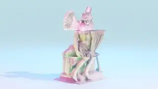 ABSTRACT ANIMATED 3D STATUE IN BLENDER 3D | PIDGIN ENGLISH