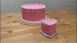 DIY Making fake cakes