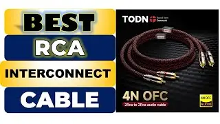 Top 5 Best RCA Interconnect Cable in 2025 || From Aliexpress