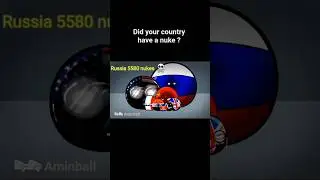 countries with most nukes _ #countryballs #viral